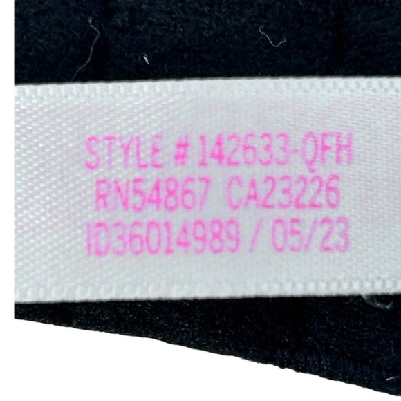 Victoria's Secret's PINK Everywhere T-shirt Bra Women's Size 34DD Black & White - Picture 6 of 7